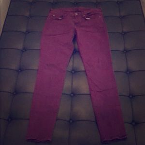 7 For All Mankind Violet Gwenevere Skinnies